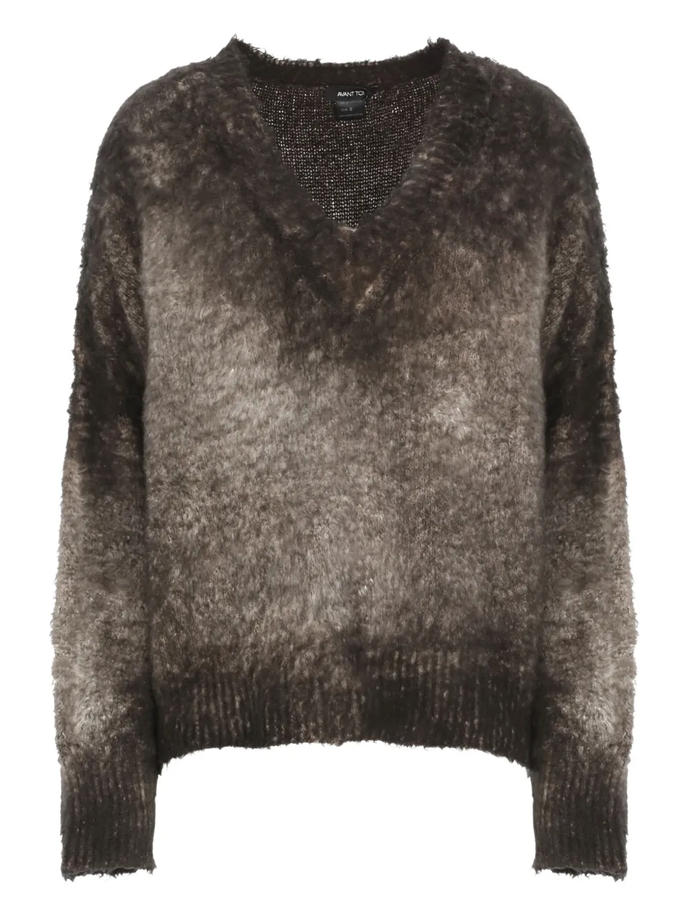 Свитер с V-образным вырезом Avant Toi, серый
Свитер с V-образным вырезом Avant Toi, серый