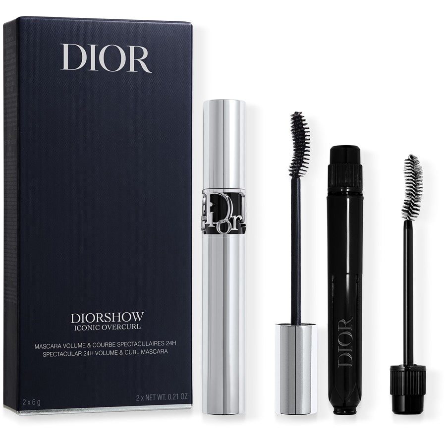 Тушь для ресниц DIOR Diorshow Iconic Overcurl Set, Diorshow Iconic Overcurl Volume Mascara 6 g + Mascara Refill 6 g in 090 black / 1 Stk.
Тушь для ресниц DIOR Diorshow Iconic Overcurl Set, Diorshow Iconic Overcurl Volume Mascara 6 g + Mascara Refill 6 g in 090 black / 1 Stk.