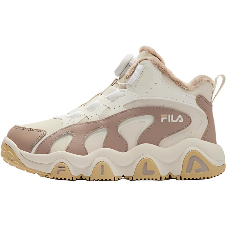 Нескользящие износостойкие детские кроссовки средней высоты для повседневной носки FILA KIDS, экрю
Нескользящие износостойкие детские кроссовки средней высоты для повседневной носки FILA KIDS, экрю