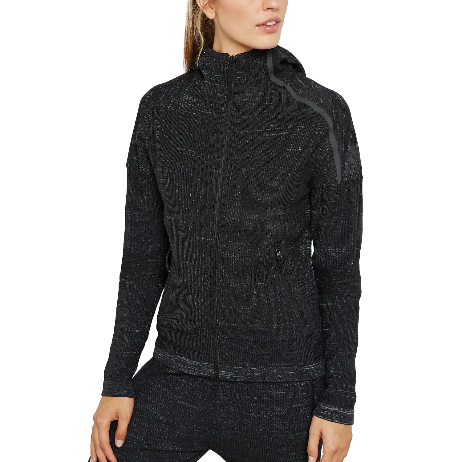 Adidas Куртка женская черная с капюшоном Moderate Others
Adidas Куртка женская черная с капюшоном Moderate Others