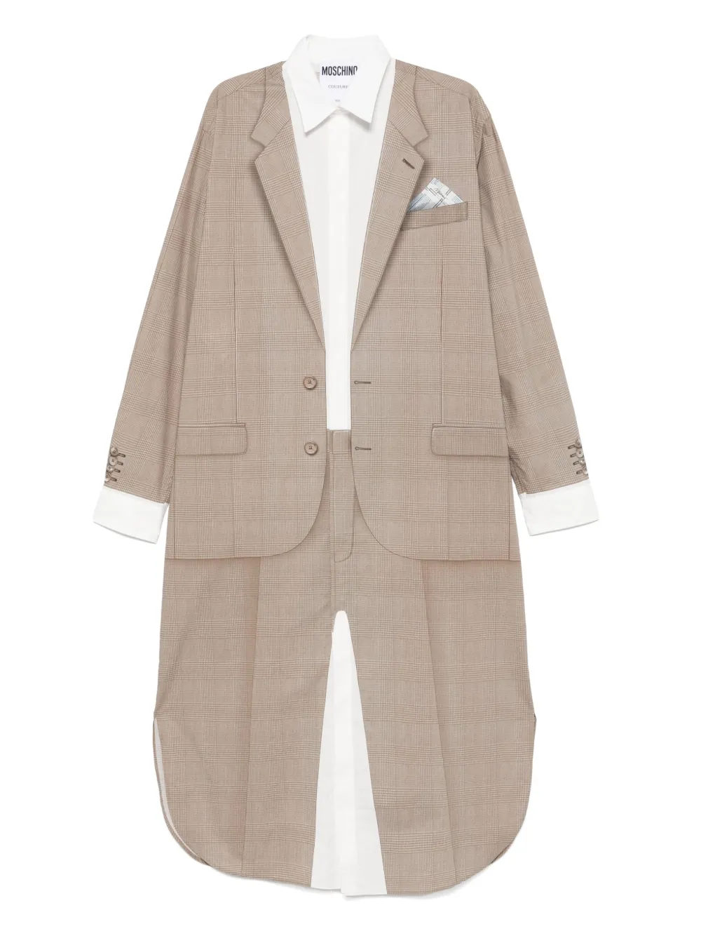 Юбка со вставками Moschino, коричневый
Юбка со вставками Moschino, коричневый