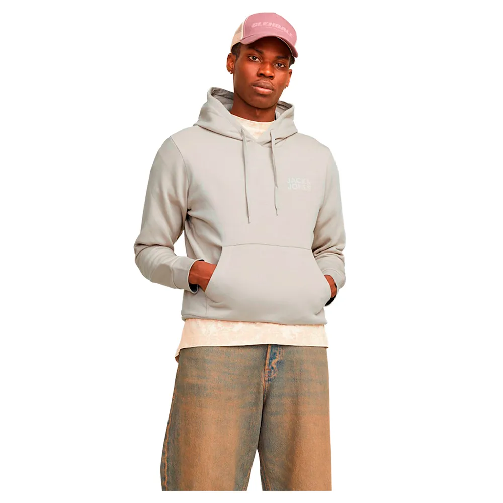 Худи Jack & Jones Corp Logo, серебряный
Худи Jack & Jones Corp Logo, серебряный