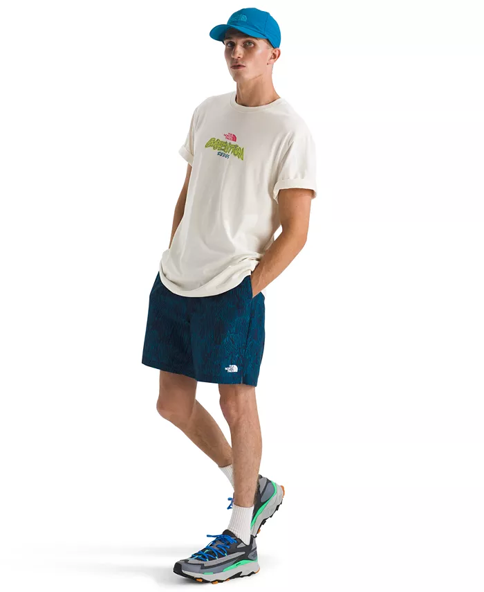 Мужская футболка Essential Expedition Series с коротким рукавом и принтом The North Face, белый
Мужская футболка Essential Expedition Series с коротким рукавом и принтом The North Face, белый