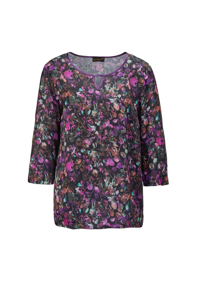 Короткий размер: шелковистая струящаяся блузка с принтом Goldner, мультиколор
Короткий размер: шелковистая струящаяся блузка с принтом Goldner, мультиколор