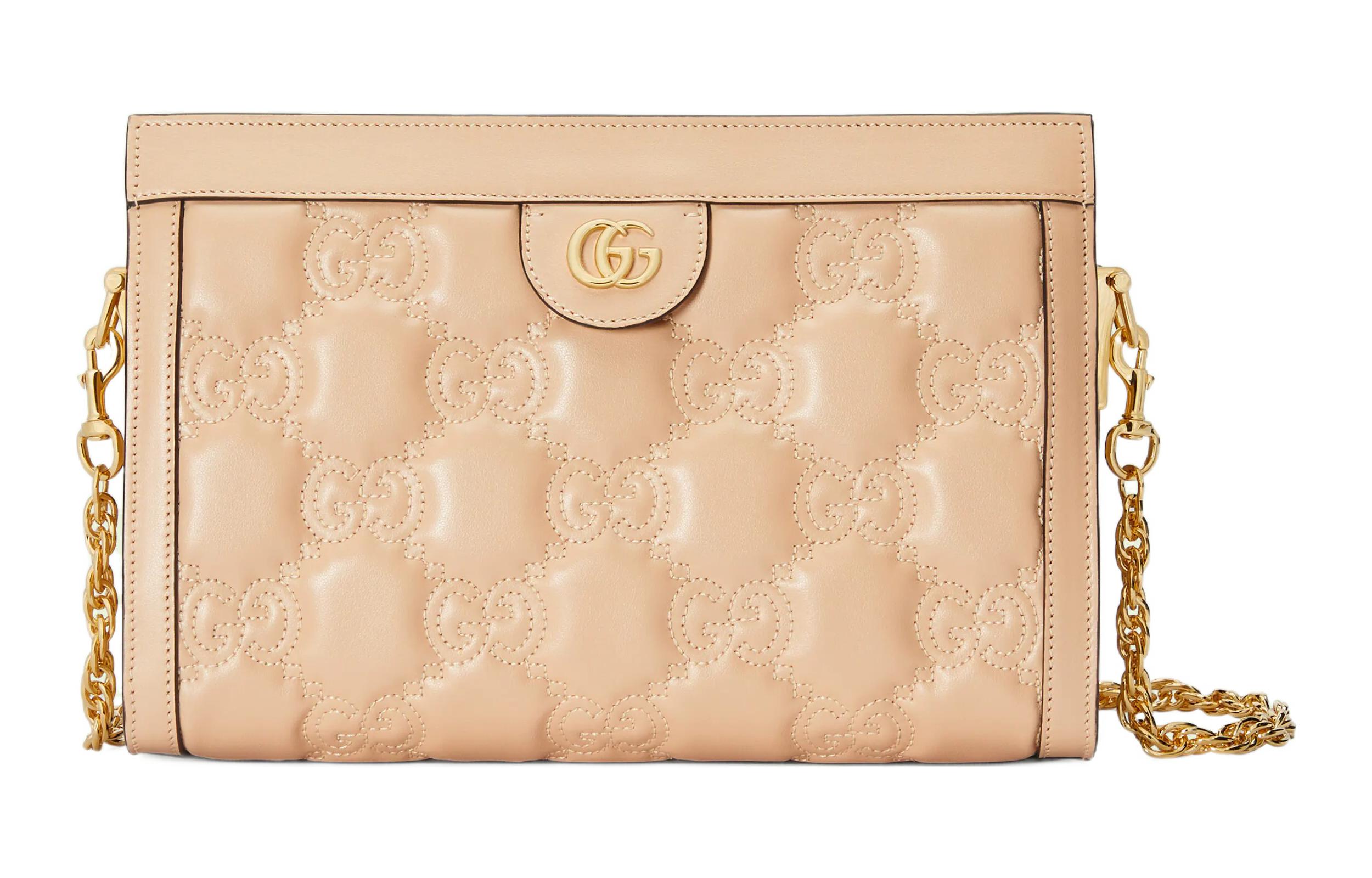 Сумка GG Matelassé из кожи с цепным ремнем, наплечная сумка, женская сумка бежево-желтого цвета GUCCI
Сумка GG Matelassé из кожи с цепным ремнем, наплечная сумка, женская сумка бежево-желтого цвета GUCCI