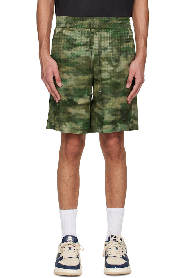 Amiri Зеленые камуфляжные шорты Ma Quad
Amiri Зеленые камуфляжные шорты Ma Quad