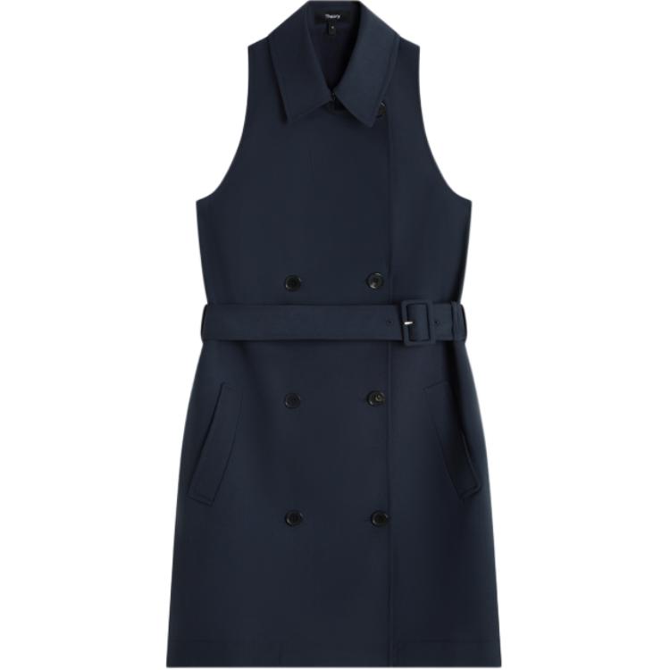 Женское платье без рукавов глубокого синего цвета THEORY
Женское платье без рукавов глубокого синего цвета THEORY