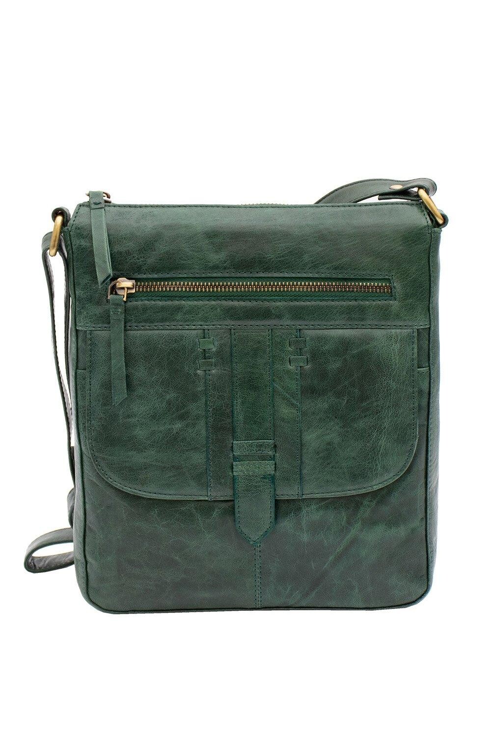 Большая кожаная сумка через плечо Arizona PRIMEHIDE, зеленый
Большая кожаная сумка через плечо Arizona PRIMEHIDE, зеленый