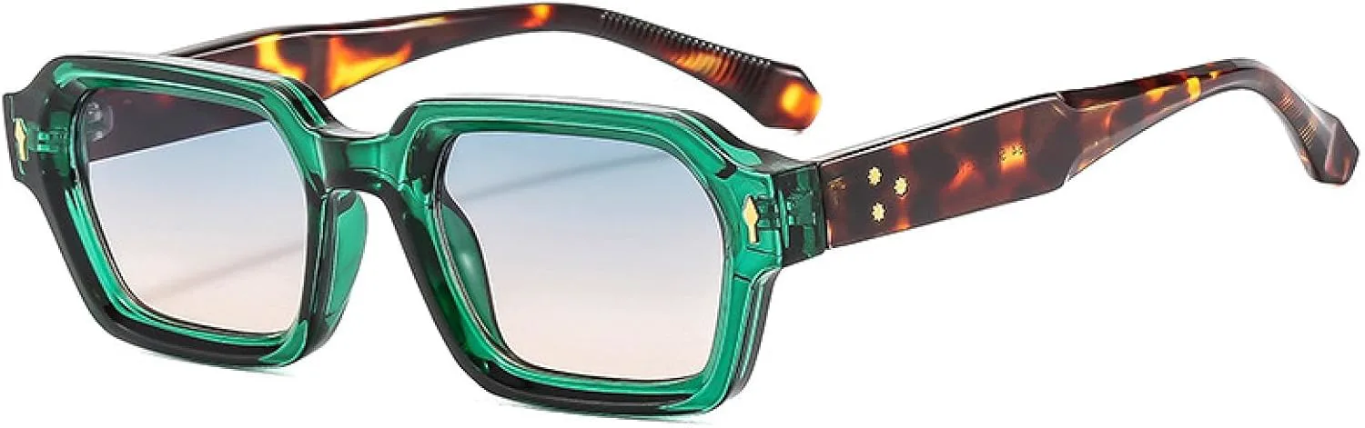 Небольшие панк-солнцезащитные очки для мужчин и женщин, популярный модный градиентный ретро-стиль, защита от УФ-излучения UV400 TVTBBVV, Green-greenbrown
Небольшие панк-солнцезащитные очки для мужчин и женщин, популярный модный градиентный ретро-стиль, защита от УФ-излучения UV400 TVTBBVV, Green-greenbrown