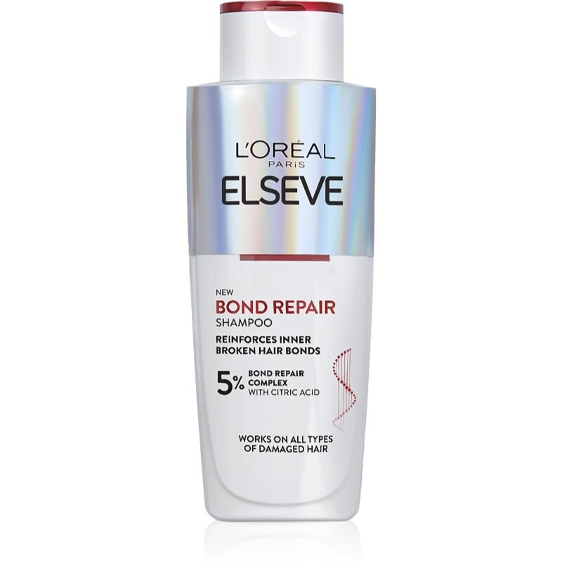 L'Oréal Paris Elseve Bond Repair восстанавливающий шампунь для поврежденных волос 200 мл Inna Marka
L'Oréal Paris Elseve Bond Repair восстанавливающий шампунь для поврежденных волос 200 мл Inna Marka