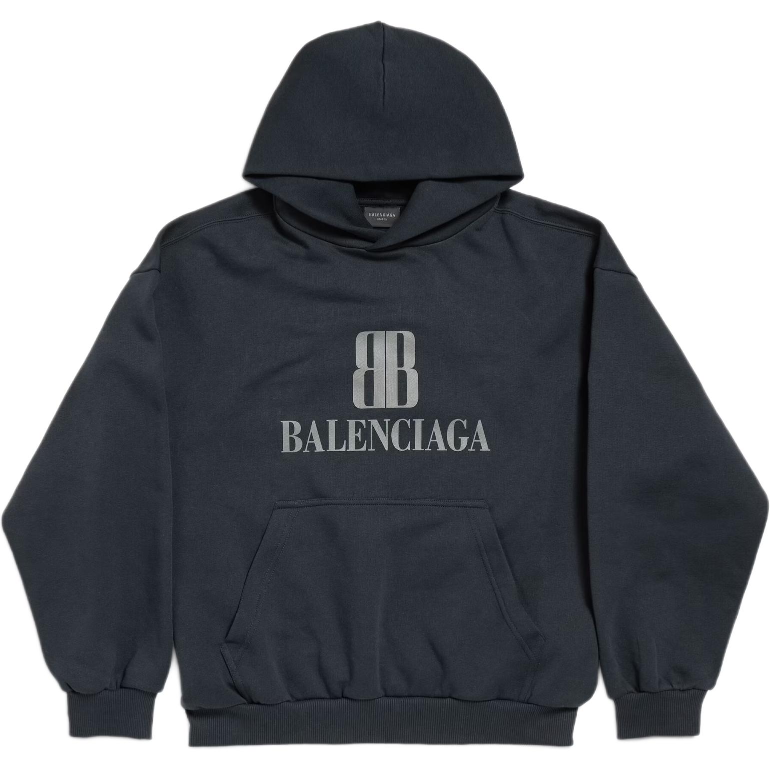 Худи nano bb faded medium fit Balenciaga, черный
Худи nano bb faded medium fit Balenciaga, черный