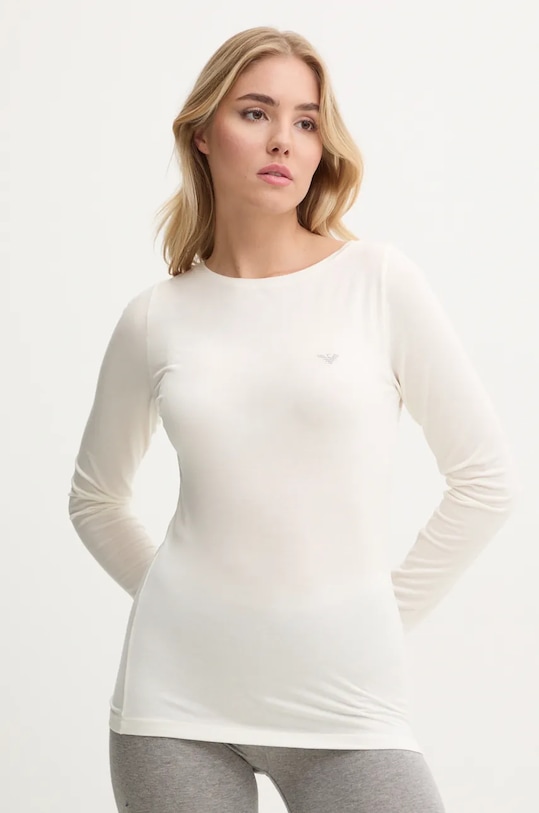 Лонгслив для отдыха с добавлением шерсти Emporio Armani Underwear, бежевый
Лонгслив для отдыха с добавлением шерсти Emporio Armani Underwear, бежевый