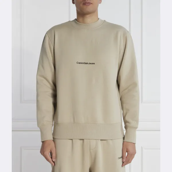 Толстовка свободного кроя Institution с круглым вырезом Calvin Klein, бежевый
Толстовка свободного кроя Institution с круглым вырезом Calvin Klein, бежевый