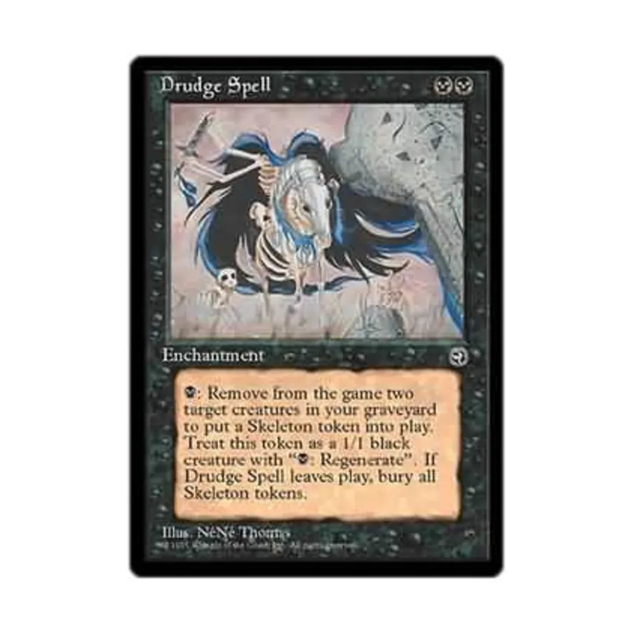 CCG Заклинание «Работа» (U), MTG - Homelands
CCG Заклинание «Работа» (U), MTG - Homelands