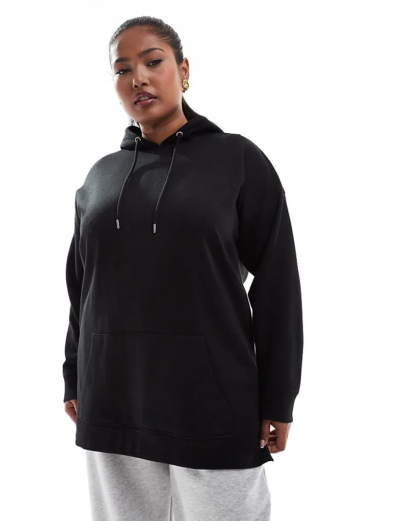 Толстовка с капюшоном черного цвета Yours
Толстовка с капюшоном черного цвета Yours