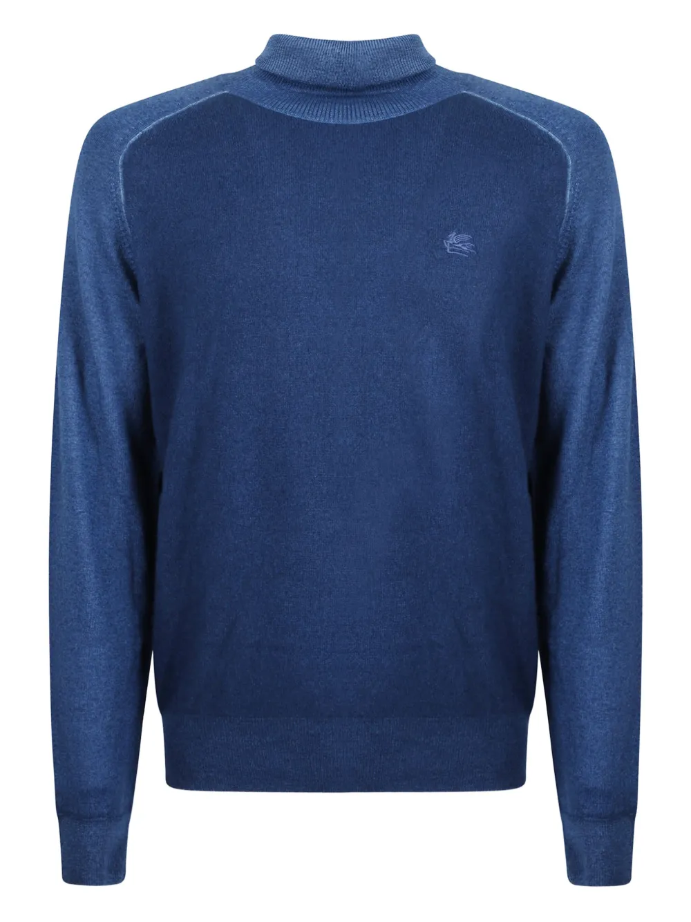 Свитер с воротником-стойкой Etro, синий
Свитер с воротником-стойкой Etro, синий