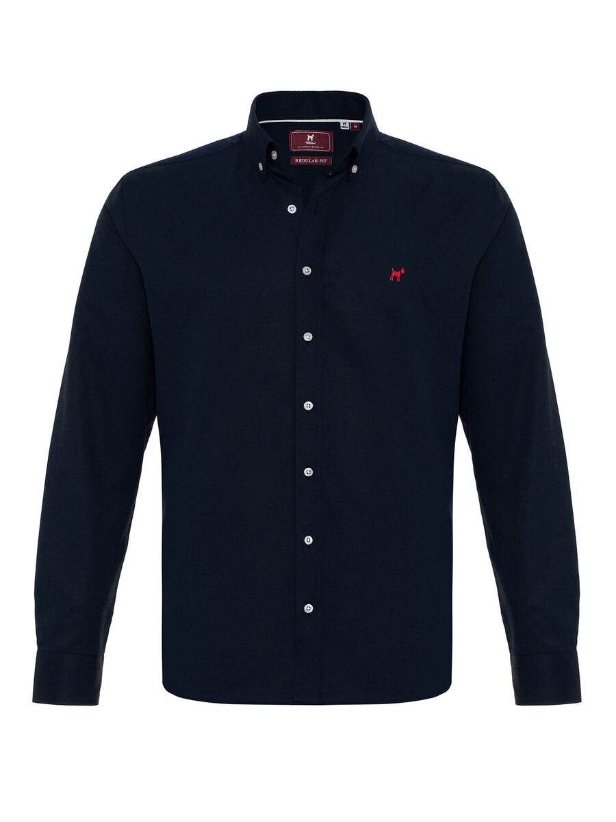 Рубашка обычного кроя на пуговицах Williot, темно-синий
Рубашка обычного кроя на пуговицах Williot, темно-синий