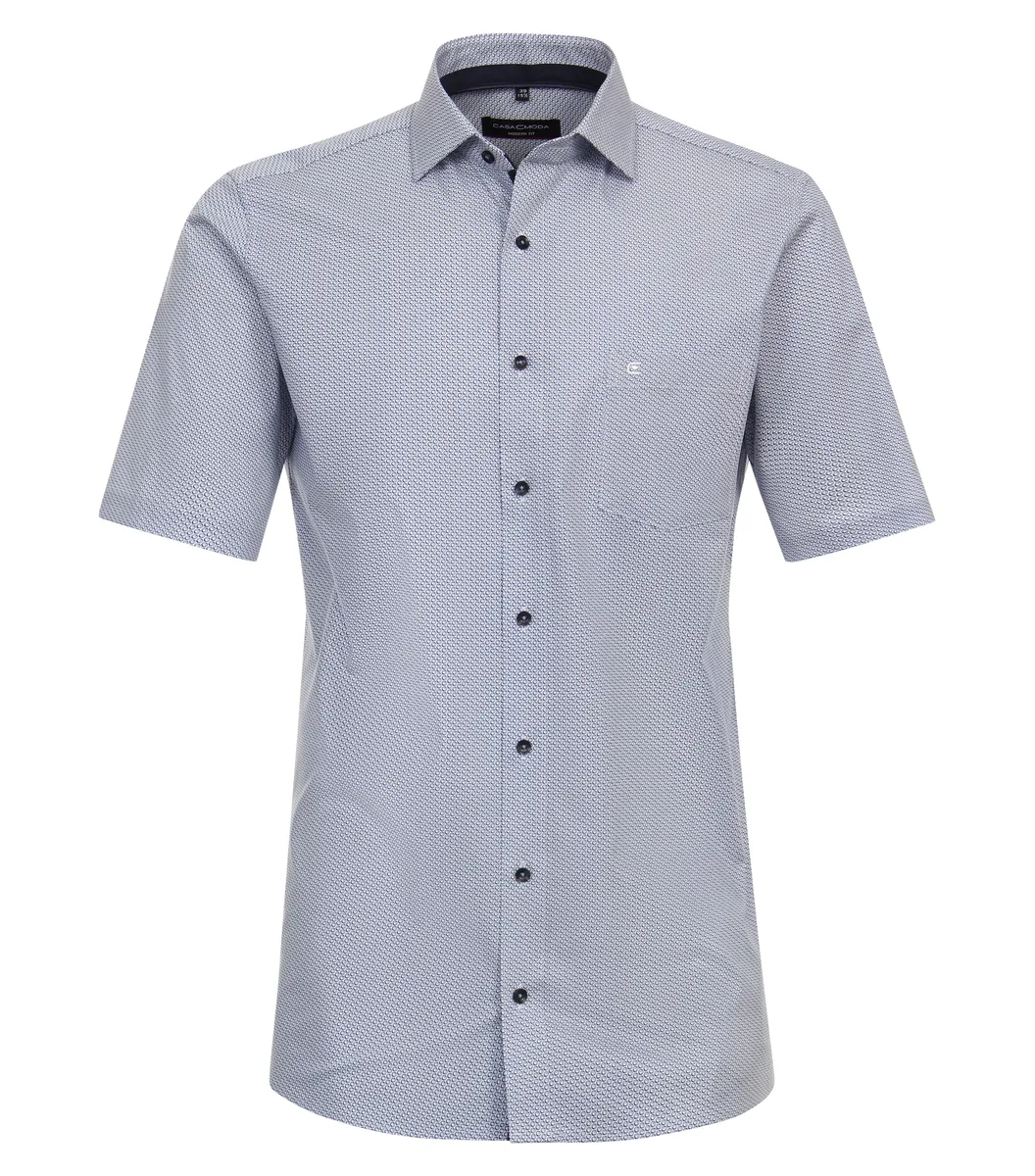 Деловая рубашка CASAMODA "Деловая рубашка CASAMODA с коротким рукавом с принтом", синий
Деловая рубашка CASAMODA "Деловая рубашка CASAMODA с коротким рукавом с принтом", синий
