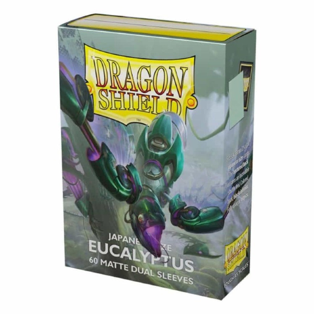 Аксессуары Dragon Shield: Eucalyptus - Japanese Size, Matte Dual Card Sleeves (60ct)
Аксессуары Dragon Shield: Eucalyptus - Japanese Size, Matte Dual Card Sleeves (60ct)