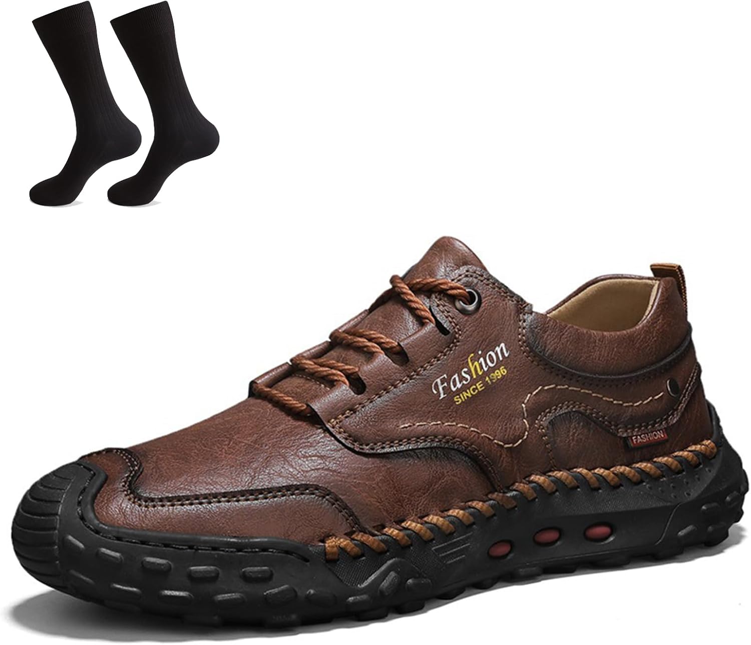 Мужская обувь, мужские вручную сшитые туфли с комбинированным носком из коровьей кожи, повседневные туфли, широкие удобные кожаные ботинки Generic, темно-коричневый
Мужская обувь, мужские вручную сшитые туфли с комбинированным носком из коровьей кожи, повседневные туфли, широкие удобные кожаные ботинки Generic, темно-коричневый