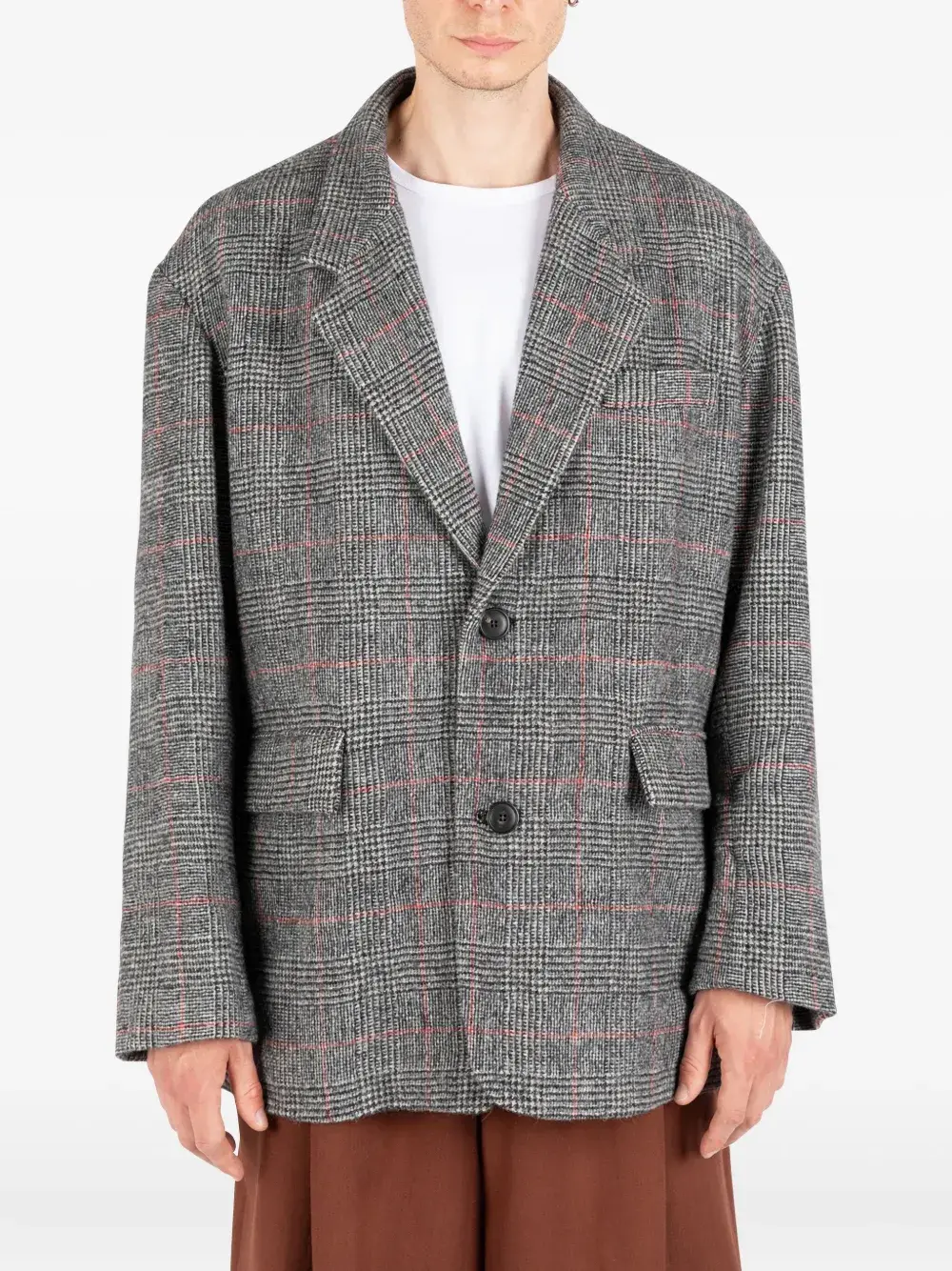 Клетчатый блейзер Big Mama Société Anonyme, серый
Клетчатый блейзер Big Mama Société Anonyme, серый