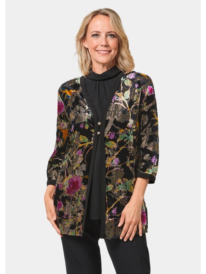 Блейзер GOLDNER, цвет schwarz/gold/gemustert
Блейзер GOLDNER, цвет schwarz/gold/gemustert