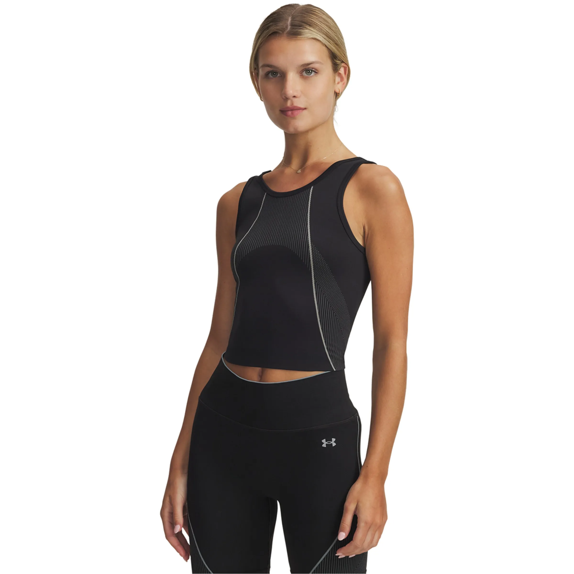 Женская майка UA Vanish Seamless Tank Under Armour, черный
Женская майка UA Vanish Seamless Tank Under Armour, черный