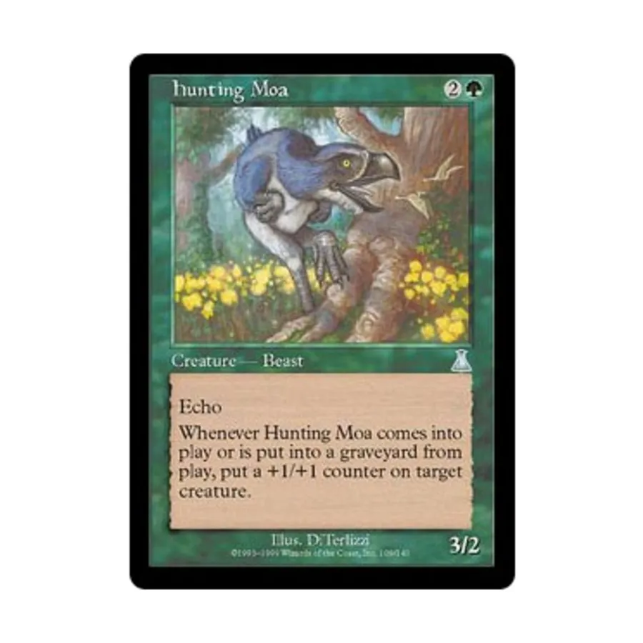 CCG Охотничий Моа (U), MTG - Urza's Destiny
CCG Охотничий Моа (U), MTG - Urza's Destiny