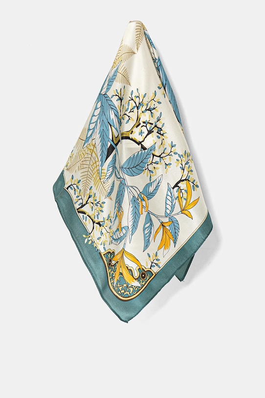 Шелковый шарф Answear.Lab, бирюзовый
Шелковый шарф Answear.Lab, бирюзовый