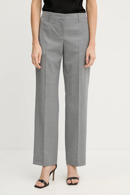 Шерстяные брюки Boss, серый 
Шерстяные брюки Boss, серый