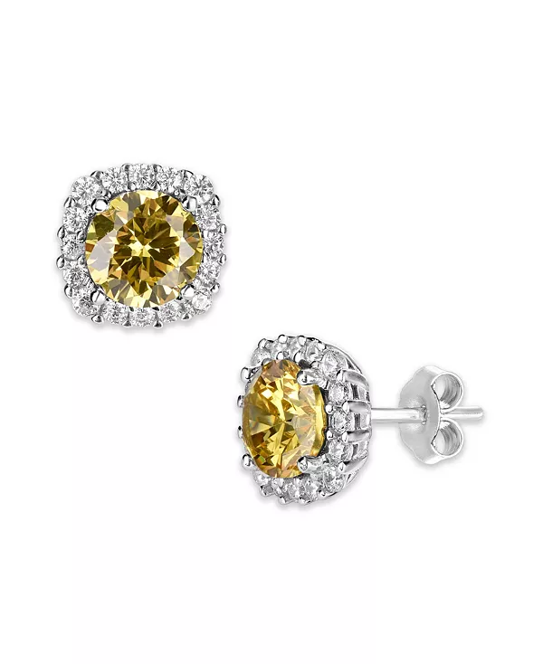 Серьги-Гвоздики в форме кушон из разноцветного кубического циркония из стерлингового серебра Giani Bernini, yellow
Серьги-Гвоздики в форме кушон из разноцветного кубического циркония из стерлингового серебра Giani Bernini, yellow