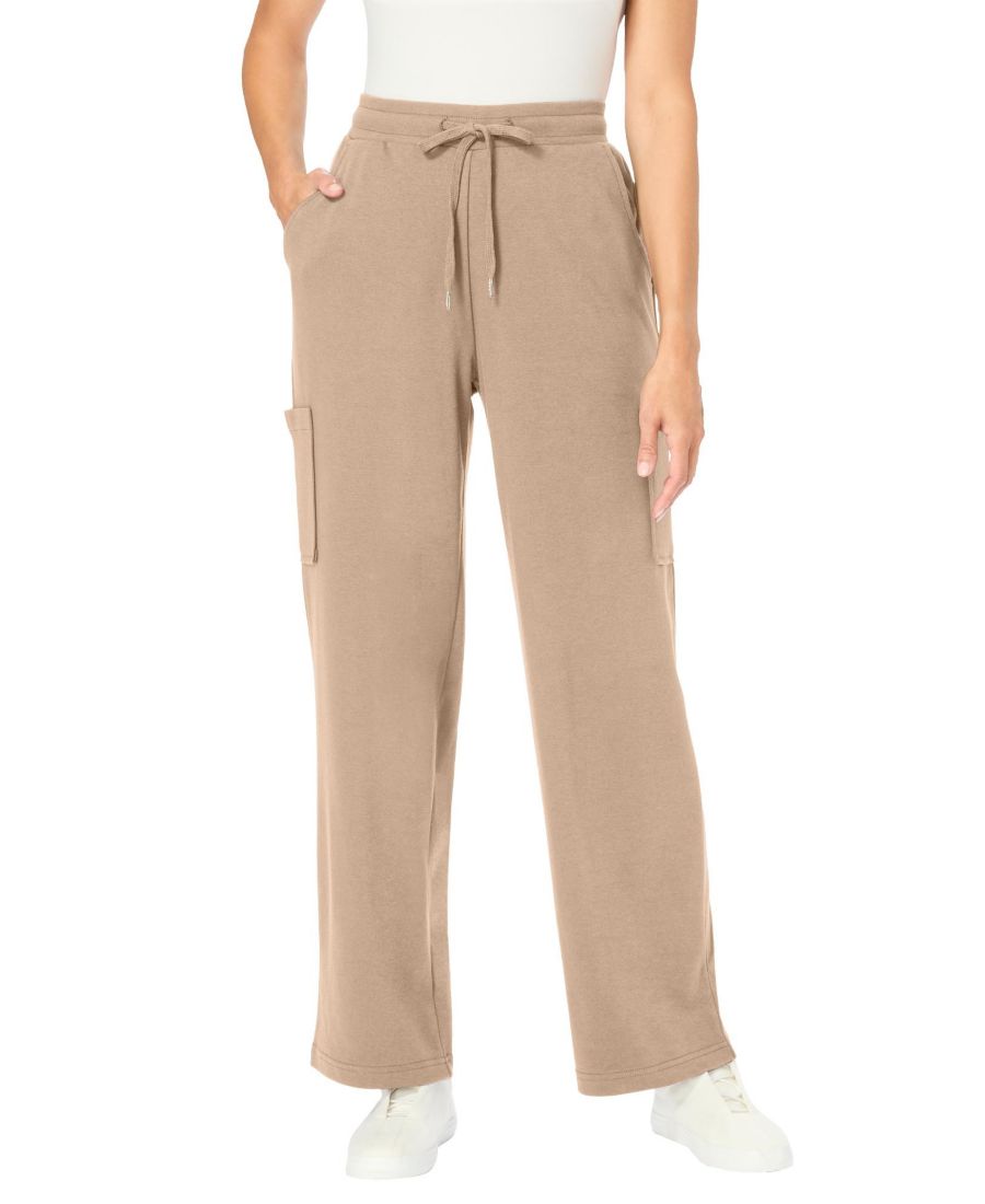 Женские трикотажные брюки-карго Within с завязками на шее Woman Within, New khaki
Женские трикотажные брюки-карго Within с завязками на шее Woman Within, New khaki