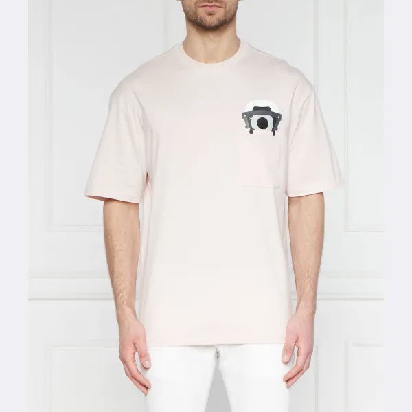 Футболка стандартного кроя с круглым вырезом Karl Lagerfeld, розовый
Футболка стандартного кроя с круглым вырезом Karl Lagerfeld, розовый