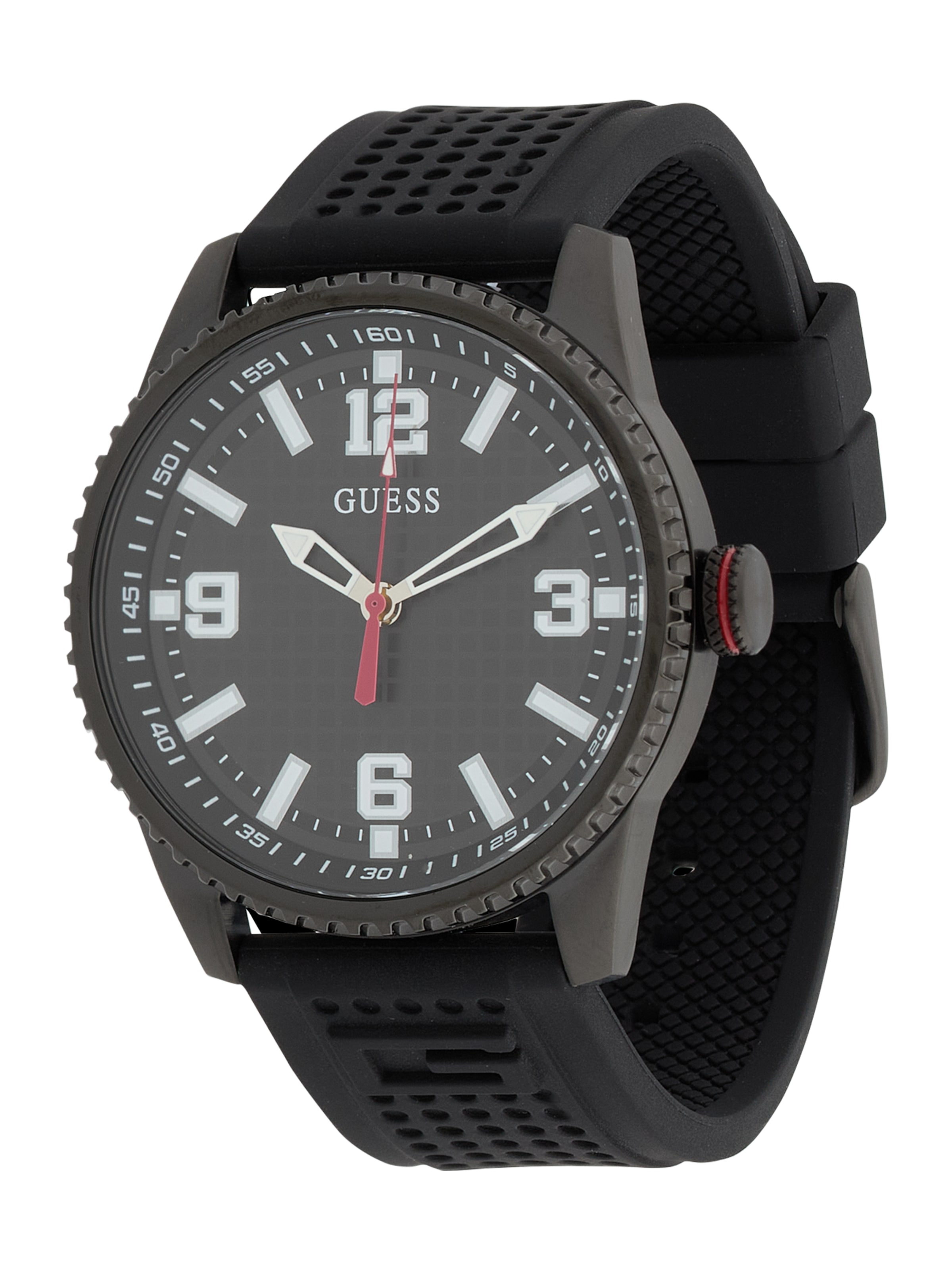 GUESS Часы Analog 'VARSITY G' в черном цвете
GUESS Часы Analog 'VARSITY G' в черном цвете
