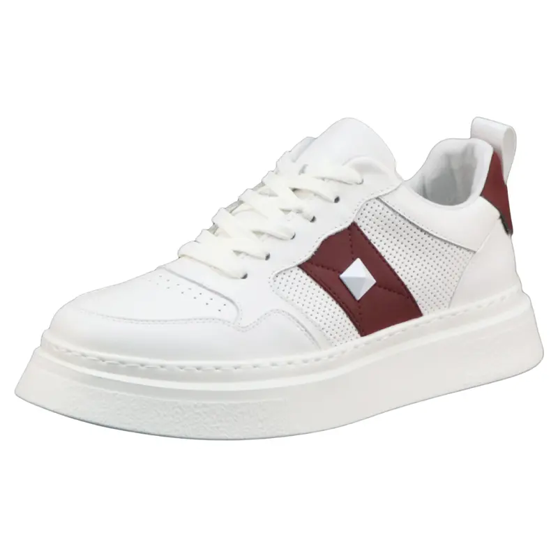 ZUOSAISI Легкие и дышащие мужские скейтерские кеды низкие бело-красные, цвет White Red
ZUOSAISI Легкие и дышащие мужские скейтерские кеды низкие бело-красные, цвет White Red