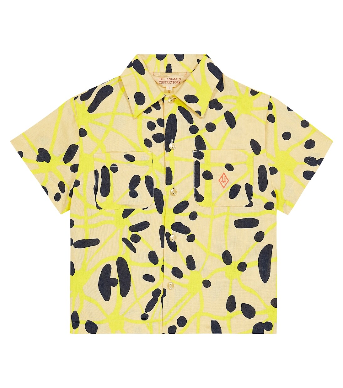 Рубашка из льна и хлопка кенгуру The Animals Observatory, бежевый
Рубашка из льна и хлопка кенгуру The Animals Observatory, бежевый