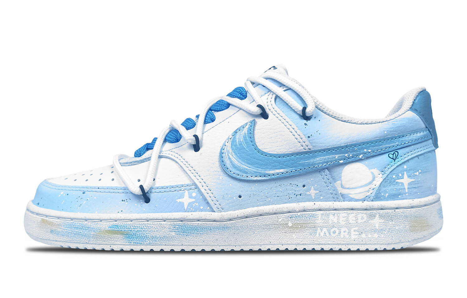 Кроссовки для скейтборда Court Vision 1 мужские с низким верхом, белый/синий Nike
Кроссовки для скейтборда Court Vision 1 мужские с низким верхом, белый/синий Nike