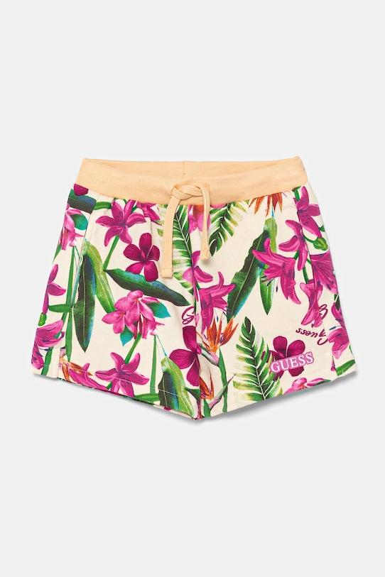 Хлопковые детские шорты Guess, бежевый
Хлопковые детские шорты Guess, бежевый
