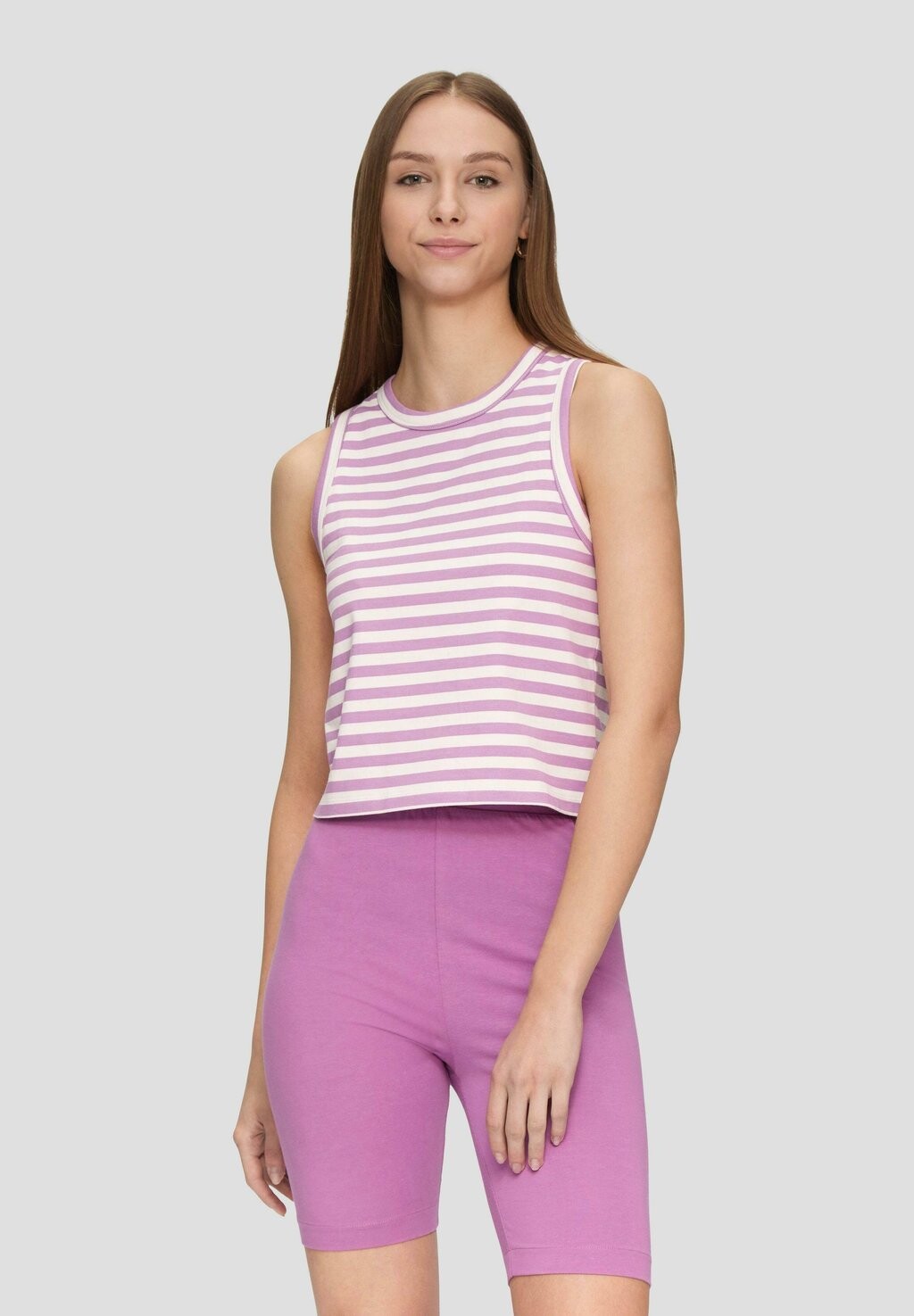 Топ GESTREIFTES QS, фиолетовый
Топ GESTREIFTES QS, фиолетовый