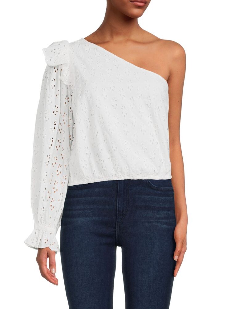 Топ на одно плечо Ardana с люверсами Cami Nyc, белый
Топ на одно плечо Ardana с люверсами Cami Nyc, белый