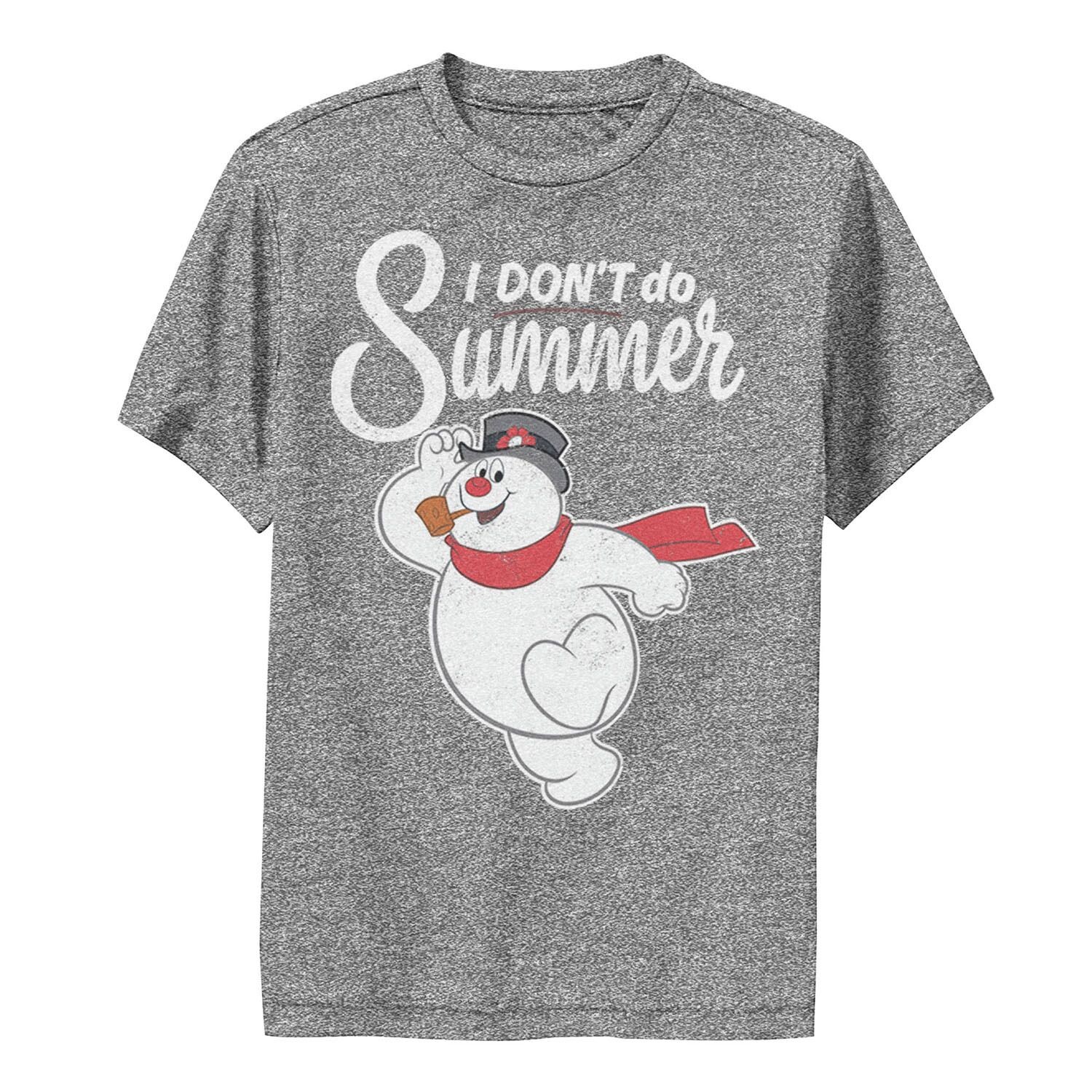 Летняя футболка с рисунком Frosty The Snowman I Don't Do для мальчиков 8–20 лет Licensed Character
Летняя футболка с рисунком Frosty The Snowman I Don't Do для мальчиков 8–20 лет Licensed Character