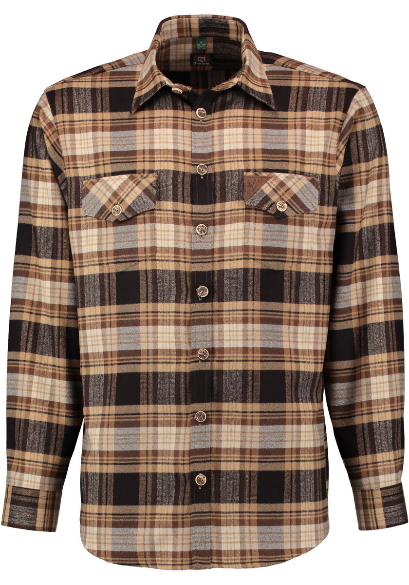 Рубашка OS Trachten Dipme, цвет mittelbraun
Рубашка OS Trachten Dipme, цвет mittelbraun