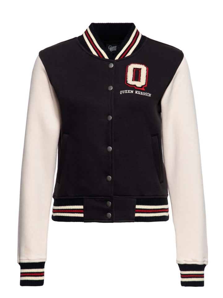 Спортивная куртка Queen Kerosin College Q черного цвета
Спортивная куртка Queen Kerosin College Q черного цвета