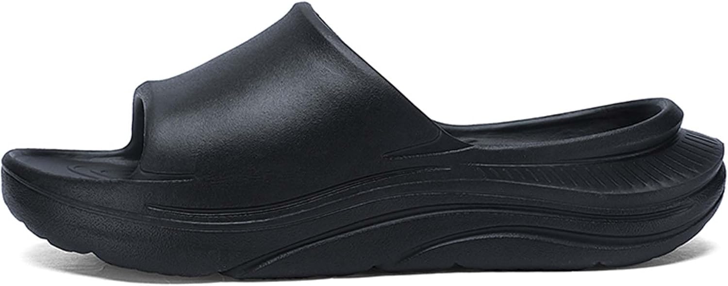 Мужские домашние сланцы с двойной подошвой, толстой подошвой, с одной застежкой, удобные и легкие для реабилитации Generic, черный
Мужские домашние сланцы с двойной подошвой, толстой подошвой, с одной застежкой, удобные и легкие для реабилитации Generic, черный