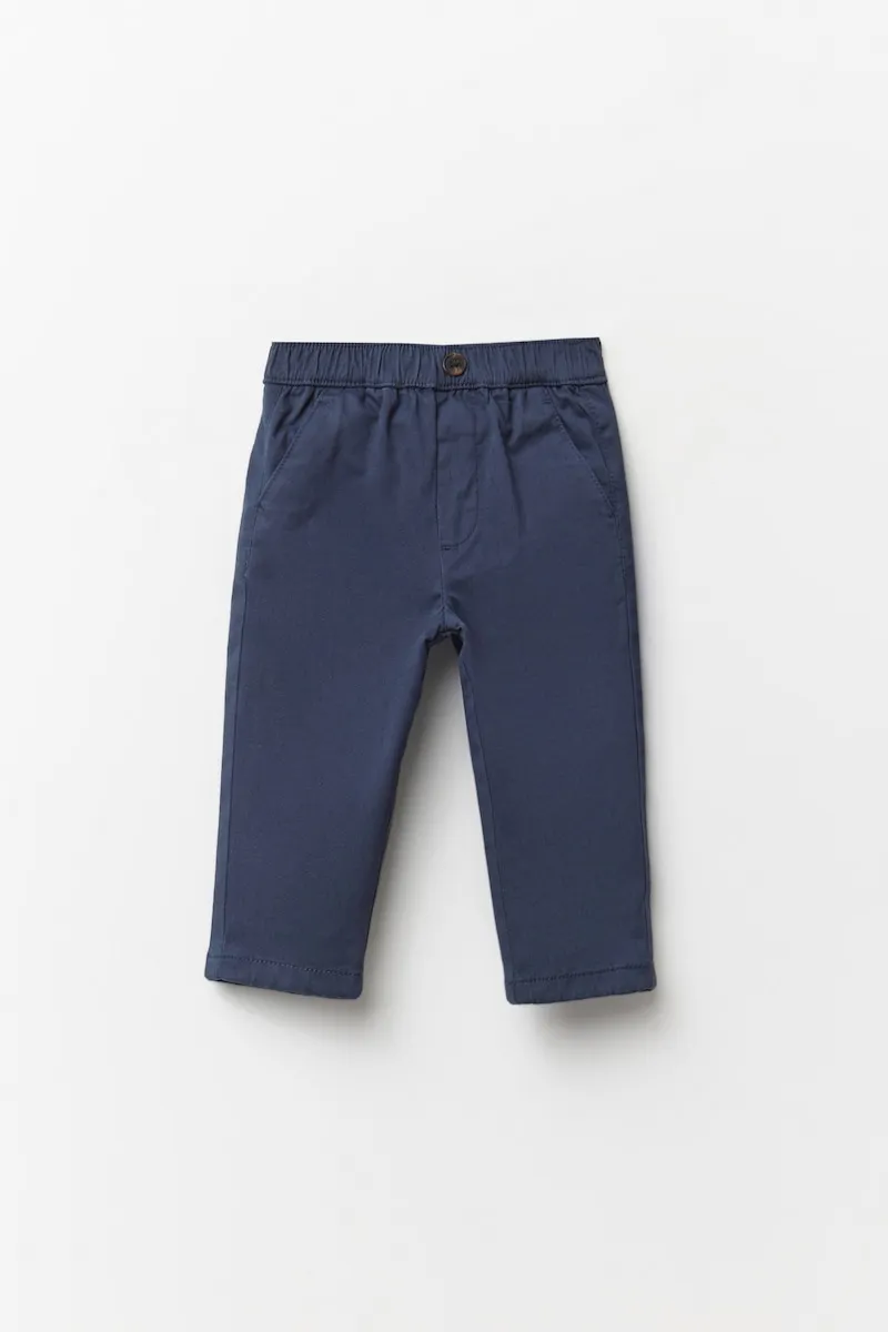 Хлопковые брюки комфорт Sfera, темно-синий
Хлопковые брюки комфорт Sfera, темно-синий