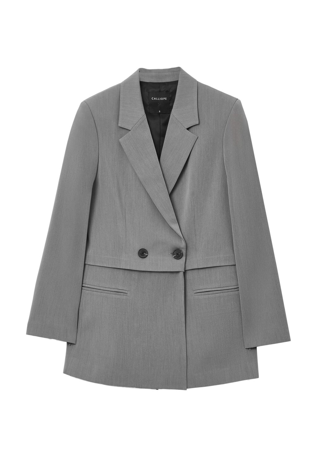 Короткое пальто DOPPIOPETTO Calliope, темно-серый
Короткое пальто DOPPIOPETTO Calliope, темно-серый