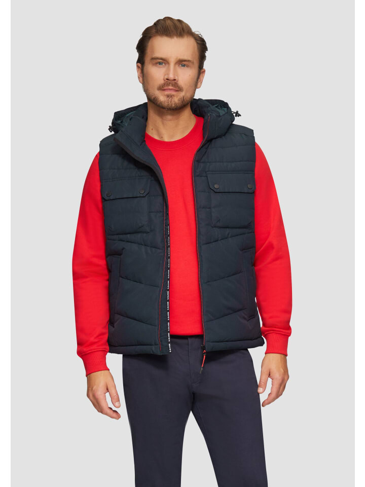 Спортивный жилет sOliver Outdoor ärmellos, синий
Спортивный жилет sOliver Outdoor ärmellos, синий