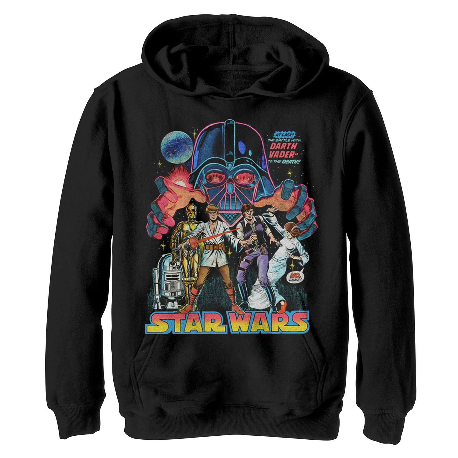 Толстовка с обложкой комиксов «Звёздные войны: Новая надежда» для мальчиков 8–20 лет Licensed Character
Толстовка с обложкой комиксов «Звёздные войны: Новая надежда» для мальчиков 8–20 лет Licensed Character