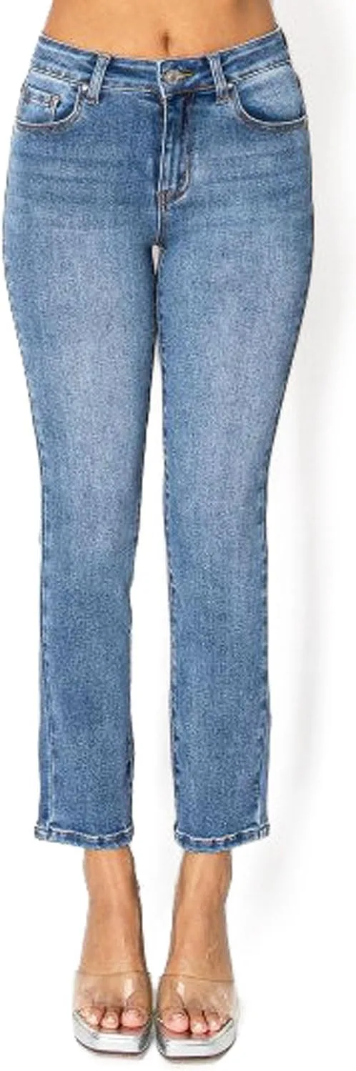 WAX JEAN женские джинсы с высокой посадкой и прямым кроем
WAX JEAN женские джинсы с высокой посадкой и прямым кроем