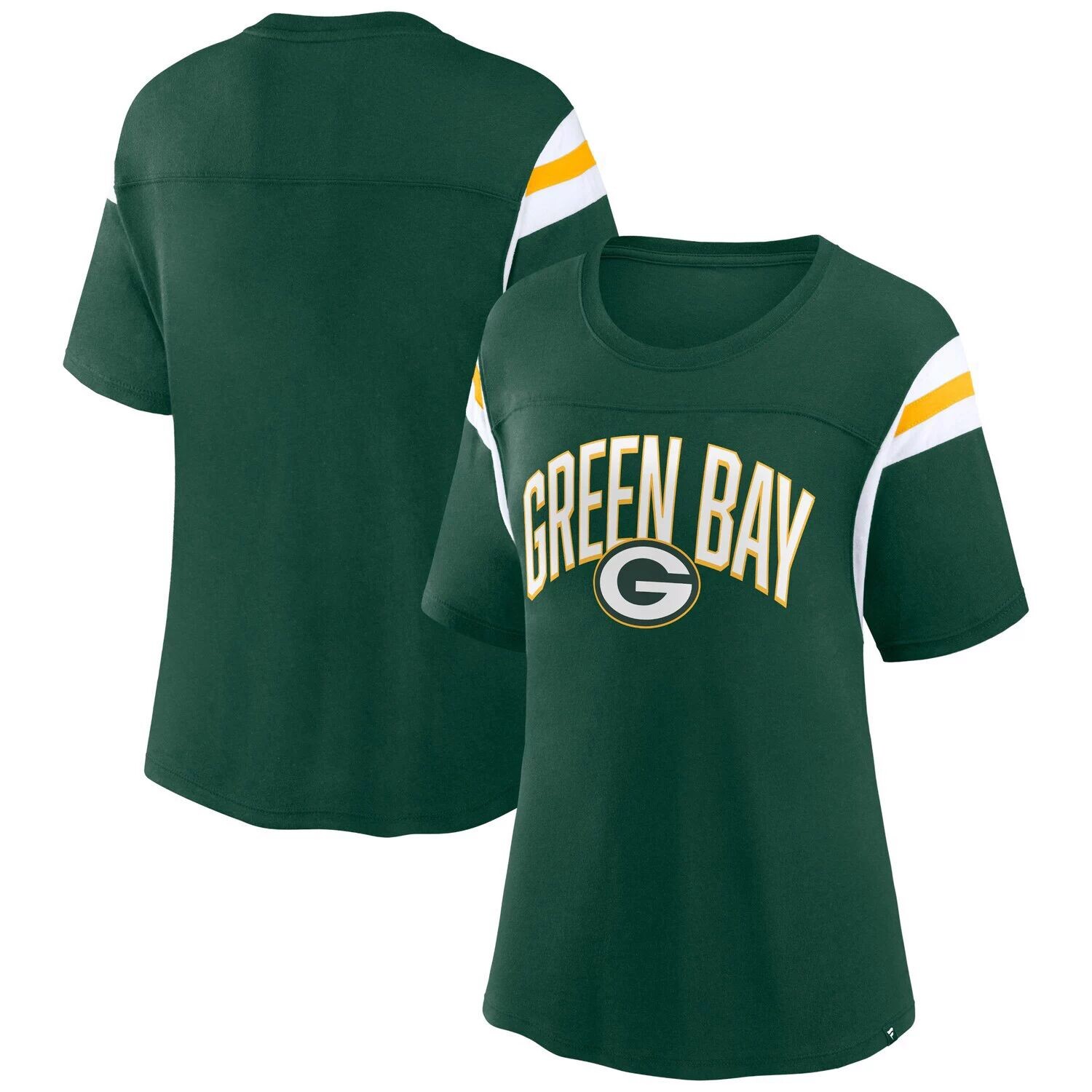 Зеленая женская футболка с фирменным логотипом Green Bay Packers Earned Stripes Fanatics, Зеленый, Зеленая женская футболка с фирменным логотипом Green Bay Packers Earned Stripes Fanatics
Зеленая женская футболка с фирменным логотипом Green Bay Packers Earned Stripes Fanatics, Зеленый, Зеленая женская футболка с фирменным логотипом Green Bay Packers Earned Stripes Fanatics
